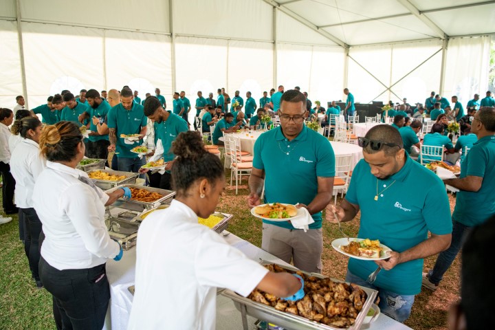 Buffet pour les 50 ans de Panagora