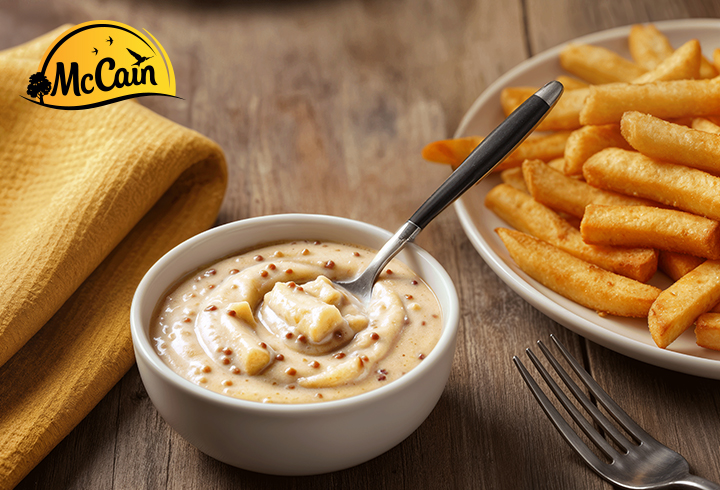 Sauce pomme moutarde