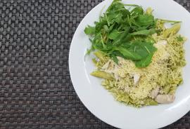 manger_mieux_penne_poulet_pesto_roquette