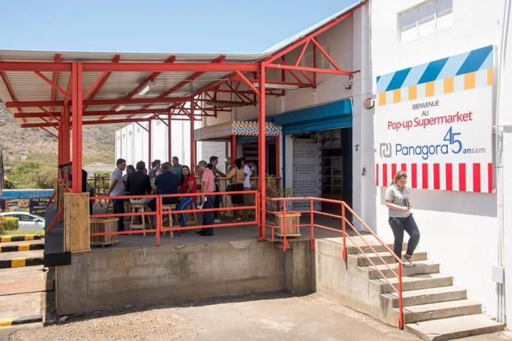 Pop up supermarket à Mobimmo