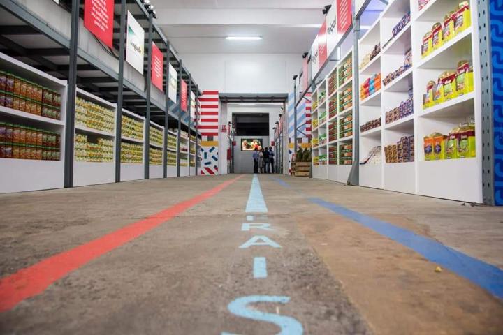 Pop up supermarket à Mobimmo