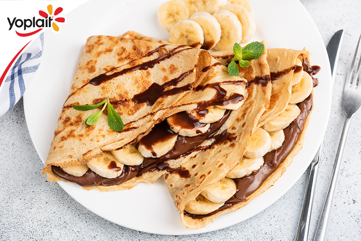 Crêpes au yaourt