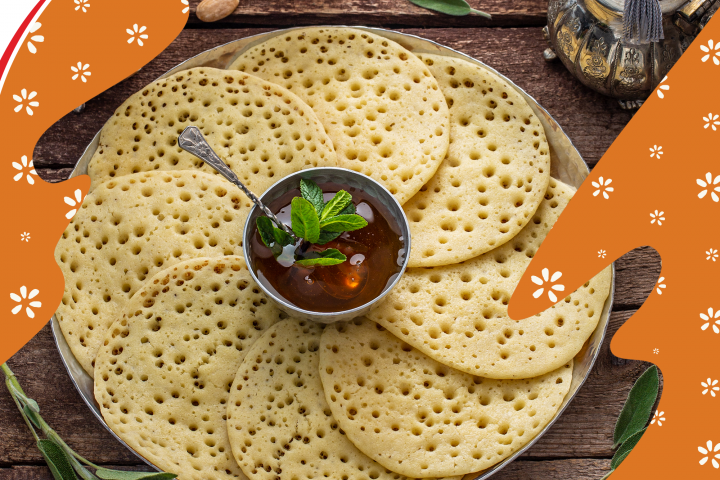 Recette de Crêpes Marocaines aux Milles Trous